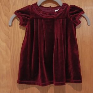 Cute Velvet 6-12 month Baby Gap dress
